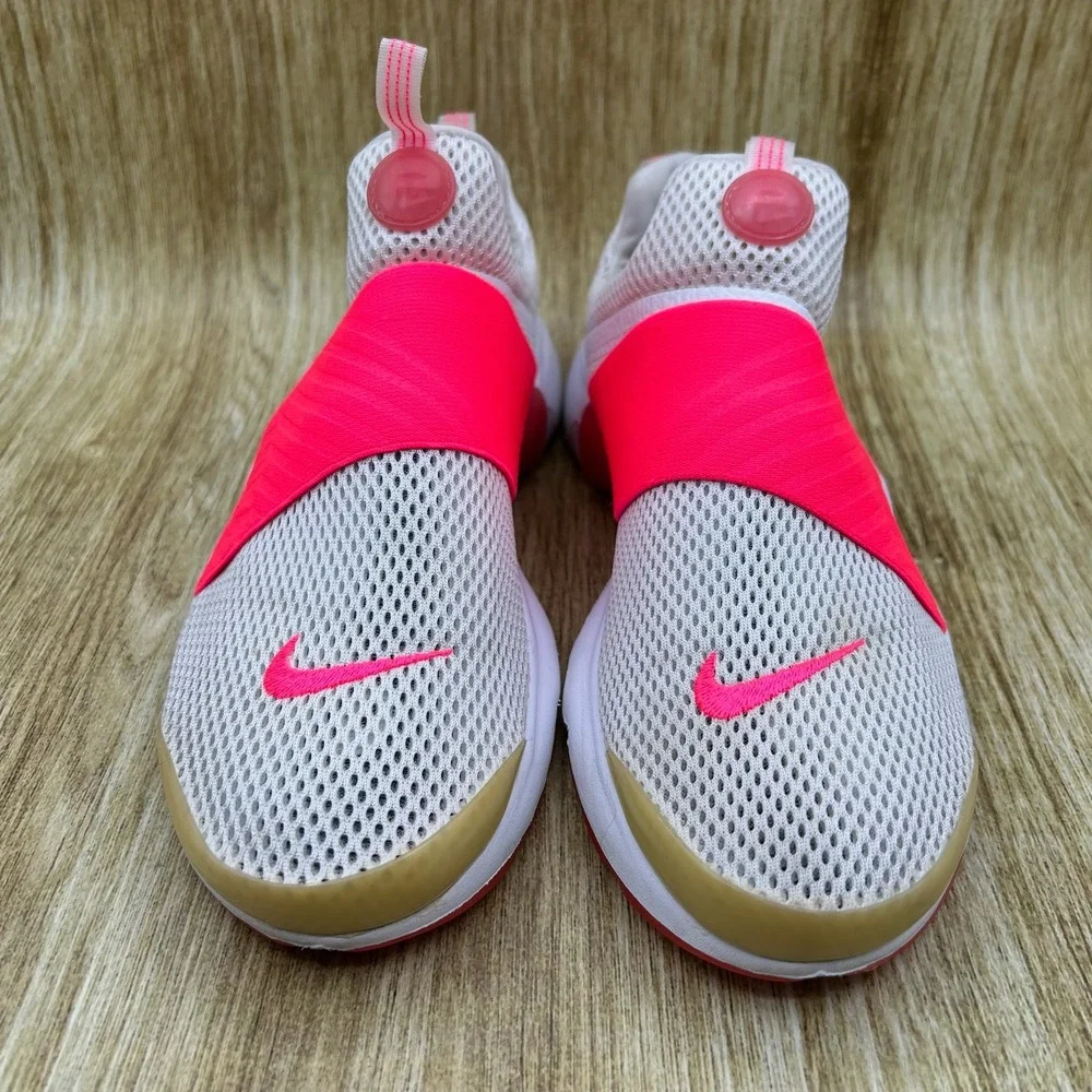 Nike Presto Extreme Women's‎ Size 7.5 Slip On Shoes Bright Pink White Mesh